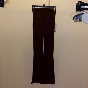 lululemon athletica Dark Brown Wide Leg Pants